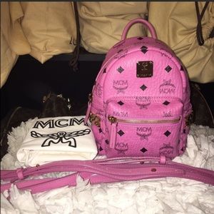 MCM Stark Bebo Boo Backpack